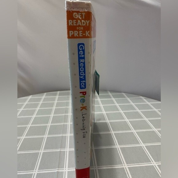 NWOT Get Ready for Pre-K Learning File Kit Workbooks Activity Practice Flashcard - Picture 2 of 8